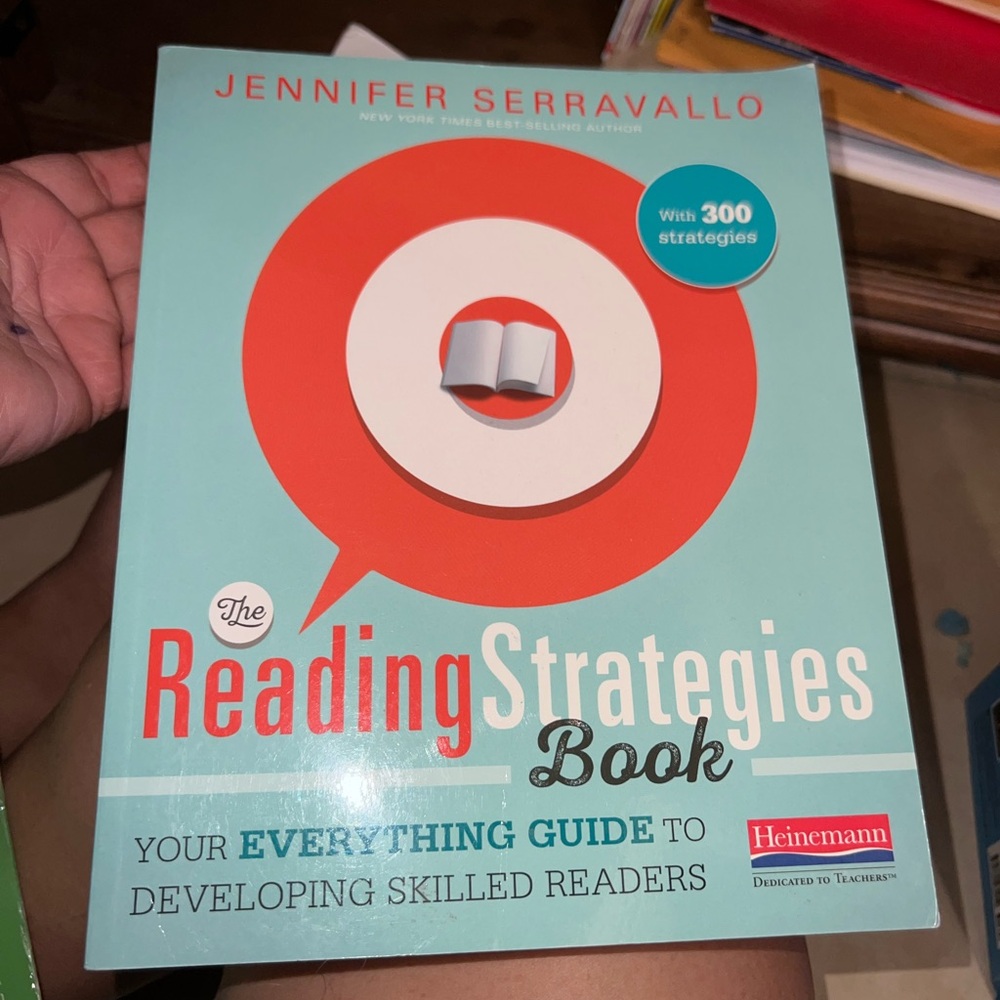 The Reading Strategies Book by Jennifer Serravallo